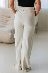 Hazel Blues® | Drawstring High Waist Pants with Pockets
