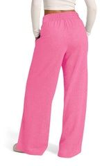 Hazel Blues® | Drawstring Elastic Waist Wide Leg Pants
