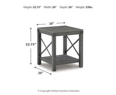 Freedan Square End Table