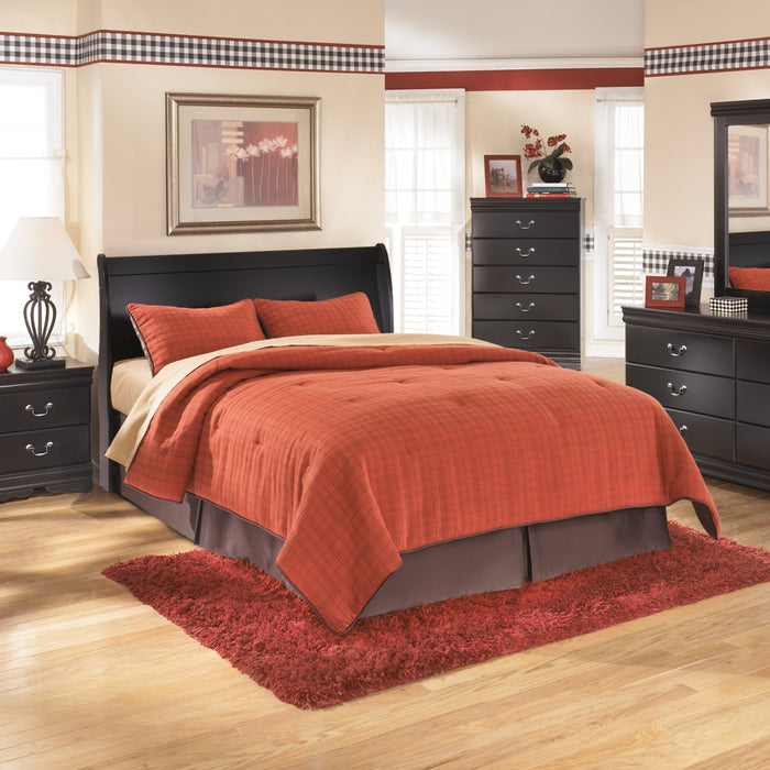 Huey Vineyard Sleigh Headboard