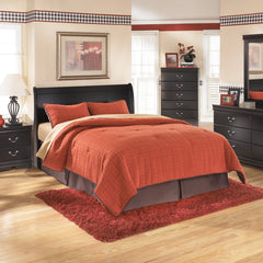Huey Vineyard Sleigh Headboard