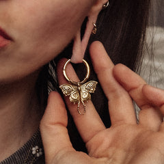 ENCHANTED MOTH EARRINGS