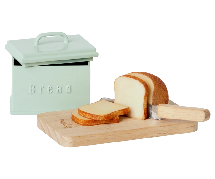 Maileg Bread Box w/ Utensils, Miniature