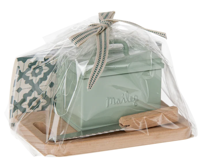 Maileg Bread Box w/ Utensils, Miniature