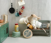 Maileg Chef Mouse W. Soup Pot & Spoon