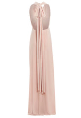 Revie Alexis Multiway Maxi Dress in Nude