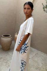 Cream Dolce Vita T-Shirt Dress