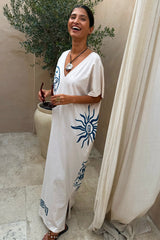 Cream Dolce Vita T-Shirt Dress