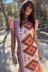 Bridget Print Frida Dress