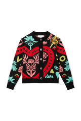 Black Amara Hollie Cardigan