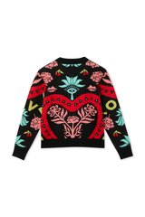 Black Amara Hollie Cardigan