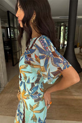 Azura Palms Mesh Tilly Dress