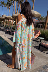 Blue Dreamer Maxi Kimono