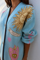 Blue Mystical Cardigan