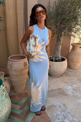 Ice Blue Sol Rib Tank