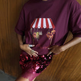 Burgundy Fruit Shop T-Shirt
