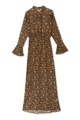 Cherry Leopard Mia Dress