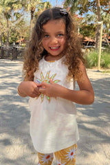 Girl's Yellow Sun Cotton Set