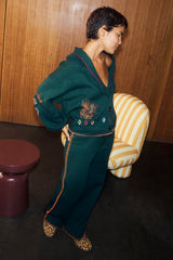 Bottle Green Safari Cardigan