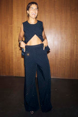 Black Hotfix Marnie Trousers