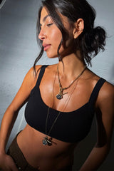 Deloris Thin Chain I Love You Necklace