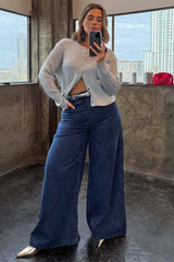 Blue Denim Pallazzo Jan Jean