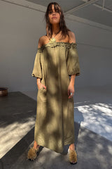 Khaki Ella Dress