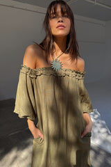 Khaki Ella Dress