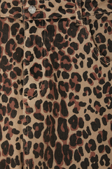 Leopard Lucia Scallop Detail Jeans