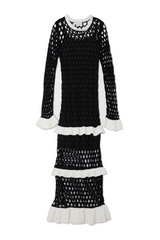Mono Crochet Chloe Dress Petite
