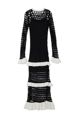 Mono Crochet Chloe Dress Petite