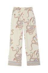 Cream Octopus Button Through Pyjamas