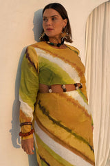 Green Ombre Alba Dress