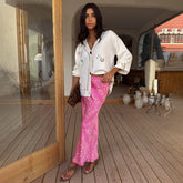 Pink Bandana Dorris Skirt