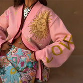 Pink Mystical Cardigan