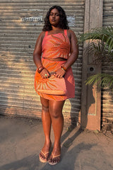 Pink Sol Beaded Top