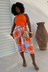 Blue Poppy Jaspre Skirt