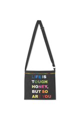 Charcoal Life is Tough Honey Drainage Bag