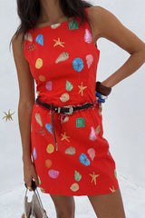Red Shell Ioana Mini Dress