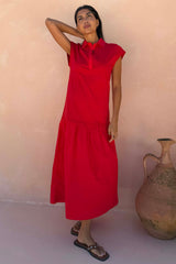Red Darcy Dress