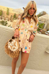 Cream Shell Elissa Shorts