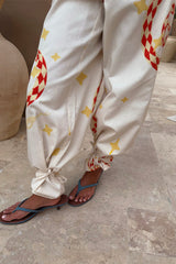 Snake Tie Side Trousers