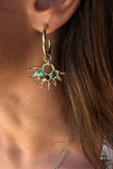 Deloris Sun Hoop Earrings