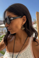 Deloris Sun Hoop Earrings