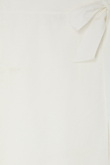 White Linen Jaspre Skirt