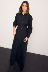 Black Zoe Shirt