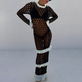 Mono Crochet Chloe Dress Petite