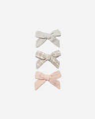 Quincy Mae Bow w/Clip Set of 3 - Multiple Options