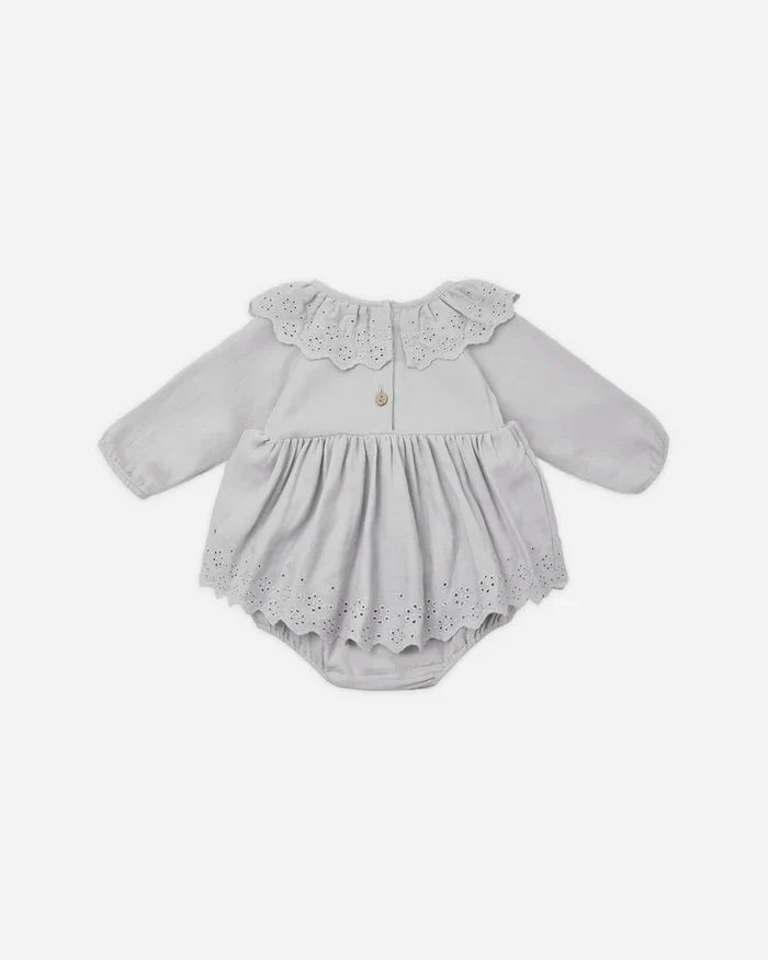 Quincy Mae Thalia Romper, Cloud
