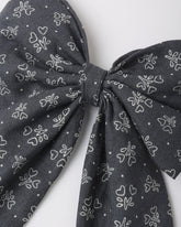 Rylee + Cru Oversized Bow, Heart Ditsy